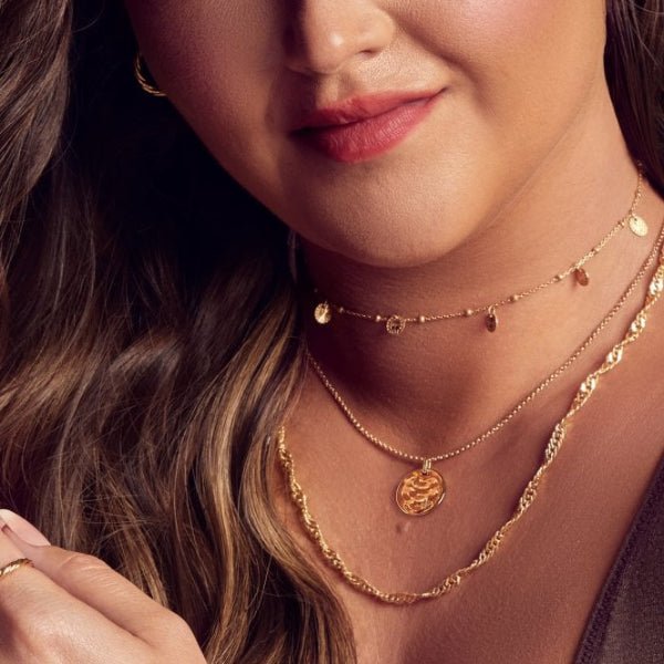 Hot Diamonds Gold Jac Jossa Lunar Pendant - MococoHot DiamondsDP8375055069045795Necklaces
