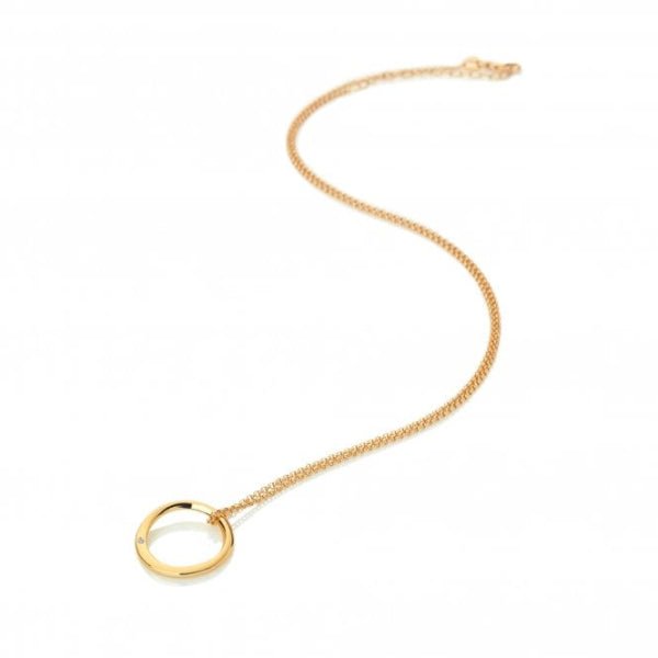 Hot Diamonds Gold Jac Jossa Soul Pendant - MococoHot DiamondsDP8395055069045818Necklaces