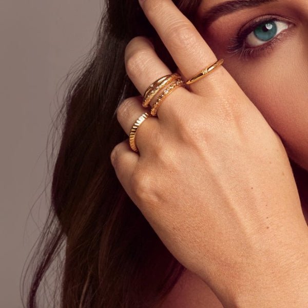 Hot Diamonds Gold Jac Jossa Soul Ring - MococoHot DiamondsDR227/L5055069046211Rings