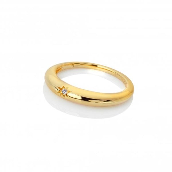 Hot Diamonds Gold Jac Jossa Soul Ring - MococoHot DiamondsDR227/L5055069046211Rings