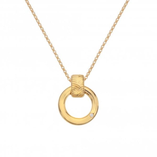 Hot Diamonds Gold Jac Jossa Spirit Pendant - MococoHot DiamondsDP8475055069045894Necklaces