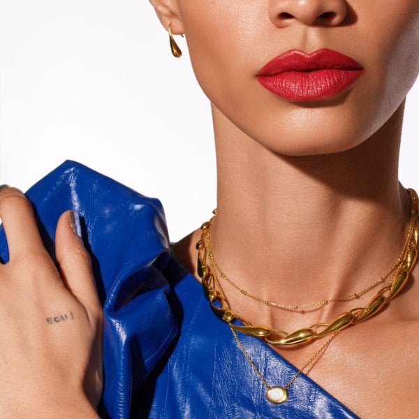 Hot Diamonds Gold Jac Jossa Tide Statement Necklace - MococoHot DiamondsDN1955055069053950Necklaces