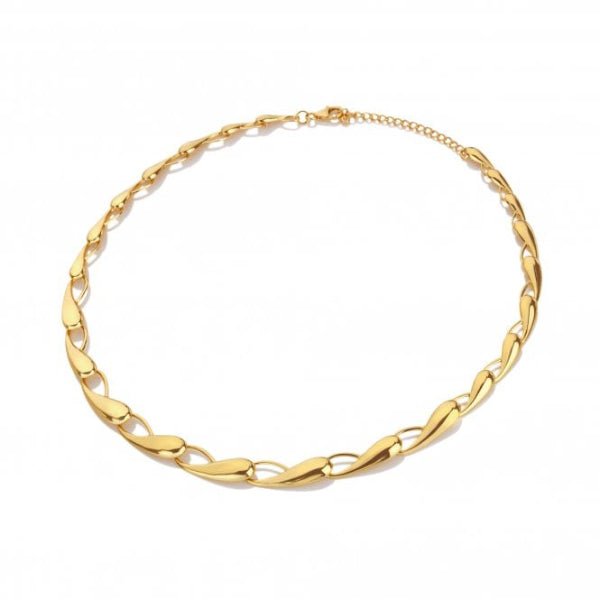 Hot Diamonds Gold Jac Jossa Tide Statement Necklace - MococoHot DiamondsDN1955055069053950Necklaces