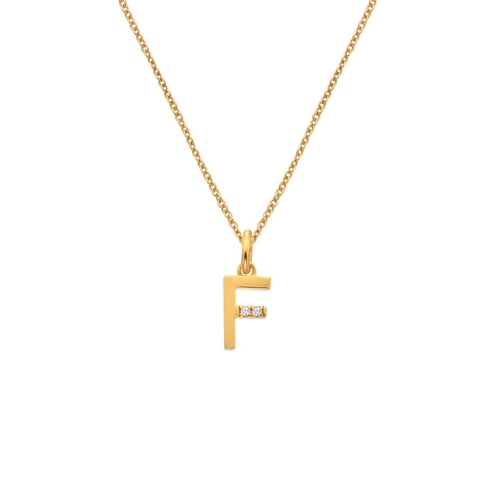 Hot Diamonds Gold Letter A Pendant Necklace - MococoHot DiamondsDP9445055069052533Necklaces