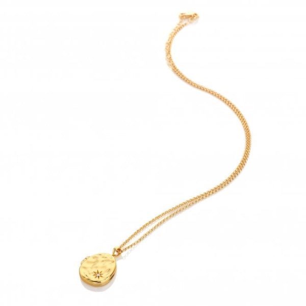 Hot Diamonds Gold Lunar Locket - MococoHot DiamondsDP9065055069049670Necklaces
