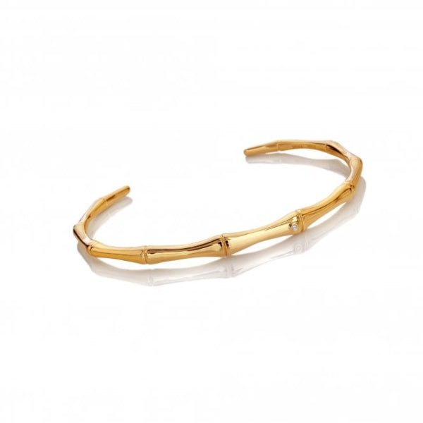 Hot Diamonds Gold Silver X GE Bondi Bangle Bracelet - MococoHot DiamondsDC2205055069057675Bracelets