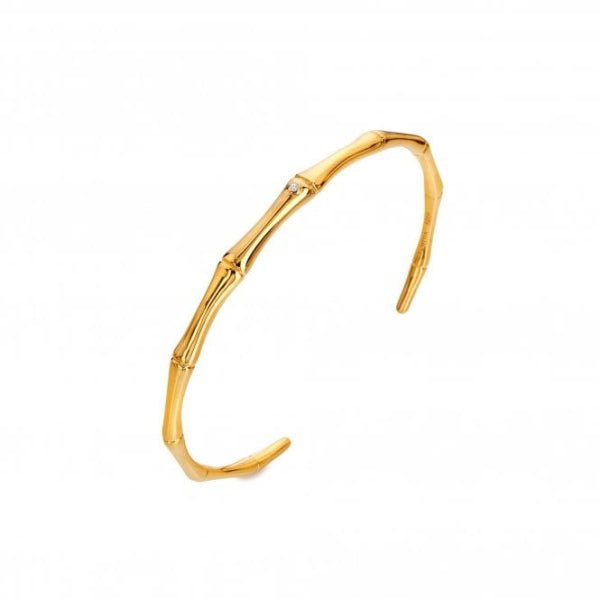 Hot Diamonds Gold Silver X GE Bondi Bangle Bracelet - MococoHot DiamondsDC2205055069057675Bracelets
