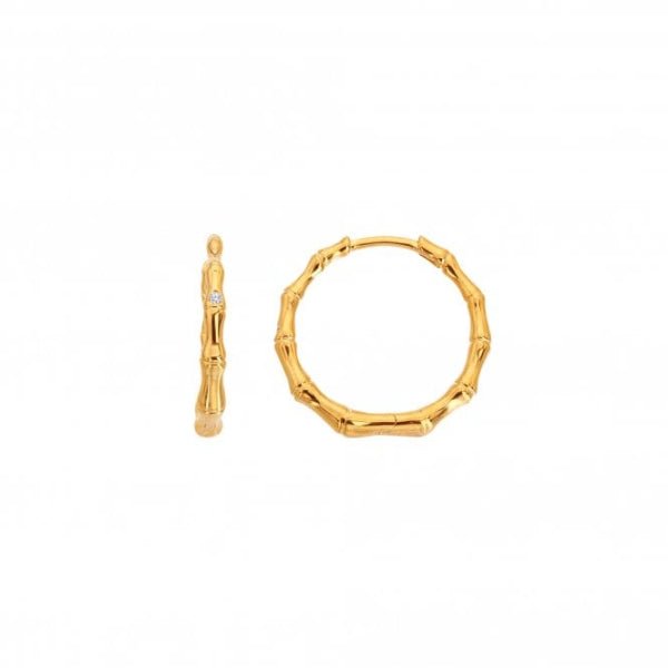 Hot Diamonds Gold Silver X GE Bondi Earrings - MococoHot DiamondsDE8425055069057651Earrings
