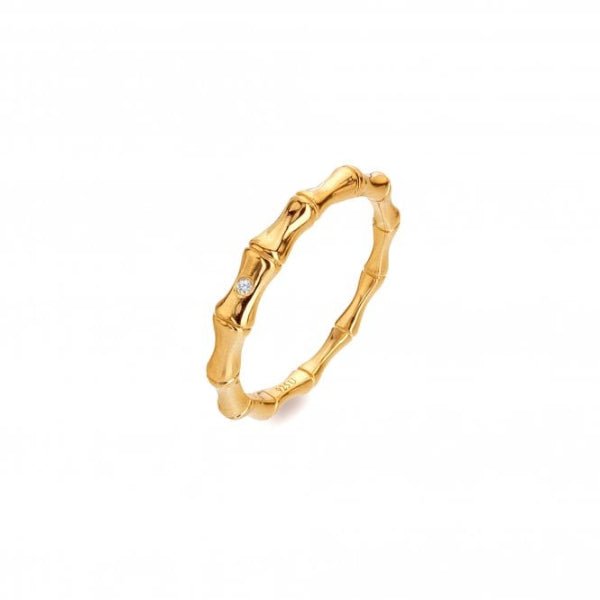 Hot Diamonds Gold Silver X GE Bondi Ring - MococoHot DiamondsDR298/L5055069057712Rings