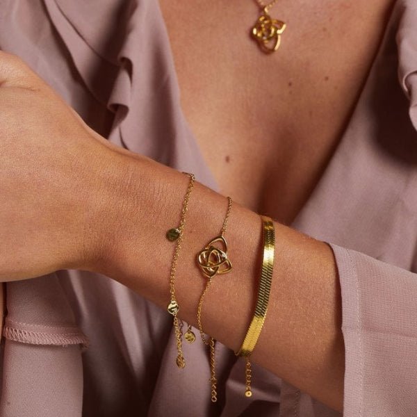 Hot Diamonds Gold Silver X GE Endless Bracelet - MococoHot DiamondsDL7085055069057736Bracelets