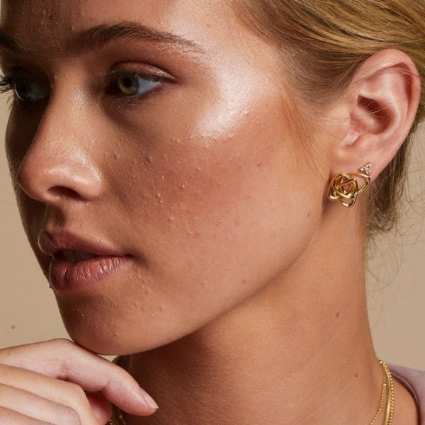 Hot Diamonds Gold Silver X GE Endless Earrings - MococoHot DiamondsDE8435055069057743Earrings