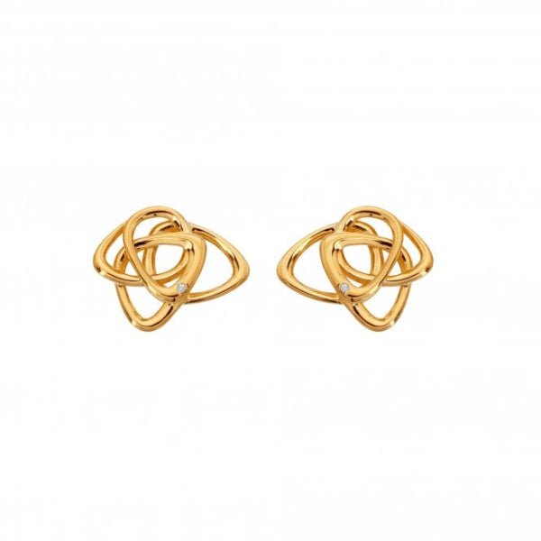 Hot Diamonds Gold Silver X GE Endless Earrings - MococoHot DiamondsDE8435055069057743Earrings