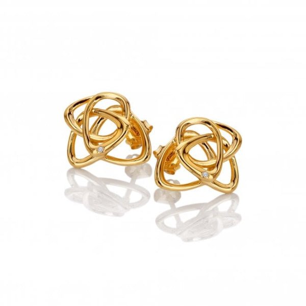 Hot Diamonds Gold Silver X GE Endless Earrings - MococoHot DiamondsDE8435055069057743Earrings