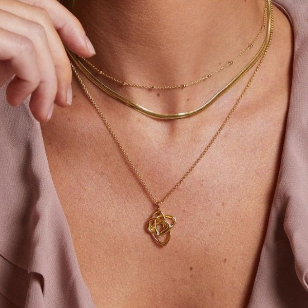 Hot Diamonds Gold Silver X GE Endless Pendant - MococoHot DiamondsDP10855055069057750Necklaces