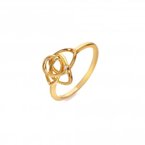 Hot Diamonds Gold Silver X GE Endless Ring - MococoHot DiamondsDR299/L5055069057804Rings