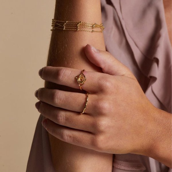 Hot Diamonds Gold Silver X GE Endless Ring - MococoHot DiamondsDR299/L5055069057804Rings