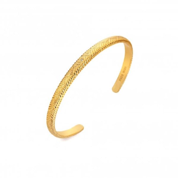 Hot Diamonds Gold Silver X GE Paris Bangle Bracelet - MococoHot DiamondsDC2165055069057392Bracelets