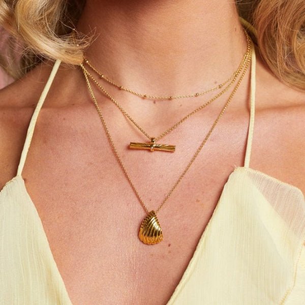 Hot Diamonds Gold Silver X GE Paris Pendant - MococoHot DiamondsDP10845055069057378Necklaces