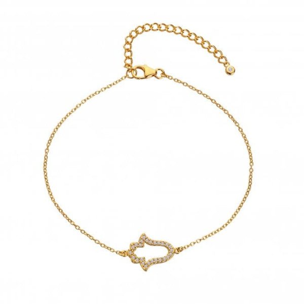 Hot Diamonds Gold Silver X TG WT Hand Bracelet - YGP - MococoHot DiamondsDL6905055069055374Bracelets