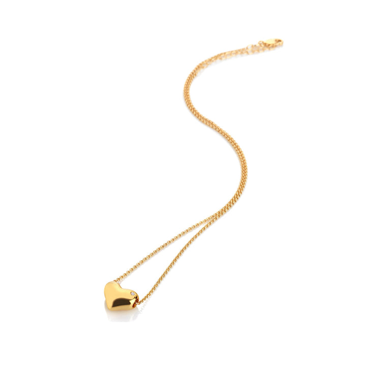 Hot Diamonds Gold Small Desire Heart Pendant Necklace - MococoHot DiamondsDP9675055069052762Necklaces