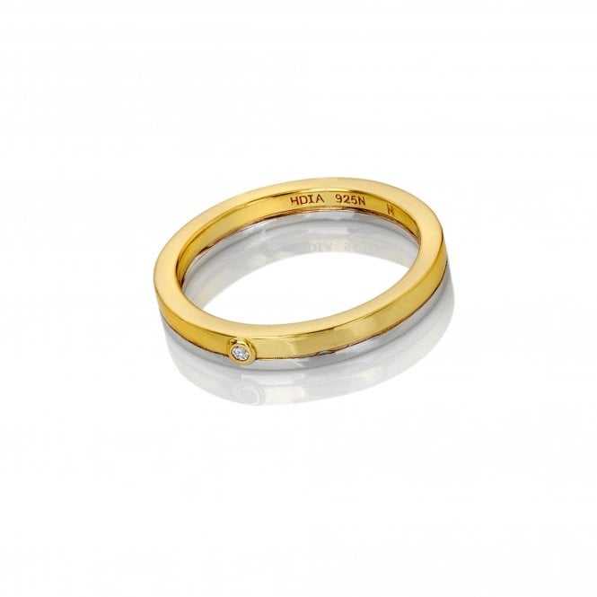 Hot Diamonds Gold with Diamond Ring - MococoHot DiamondsDR308/M-Rings