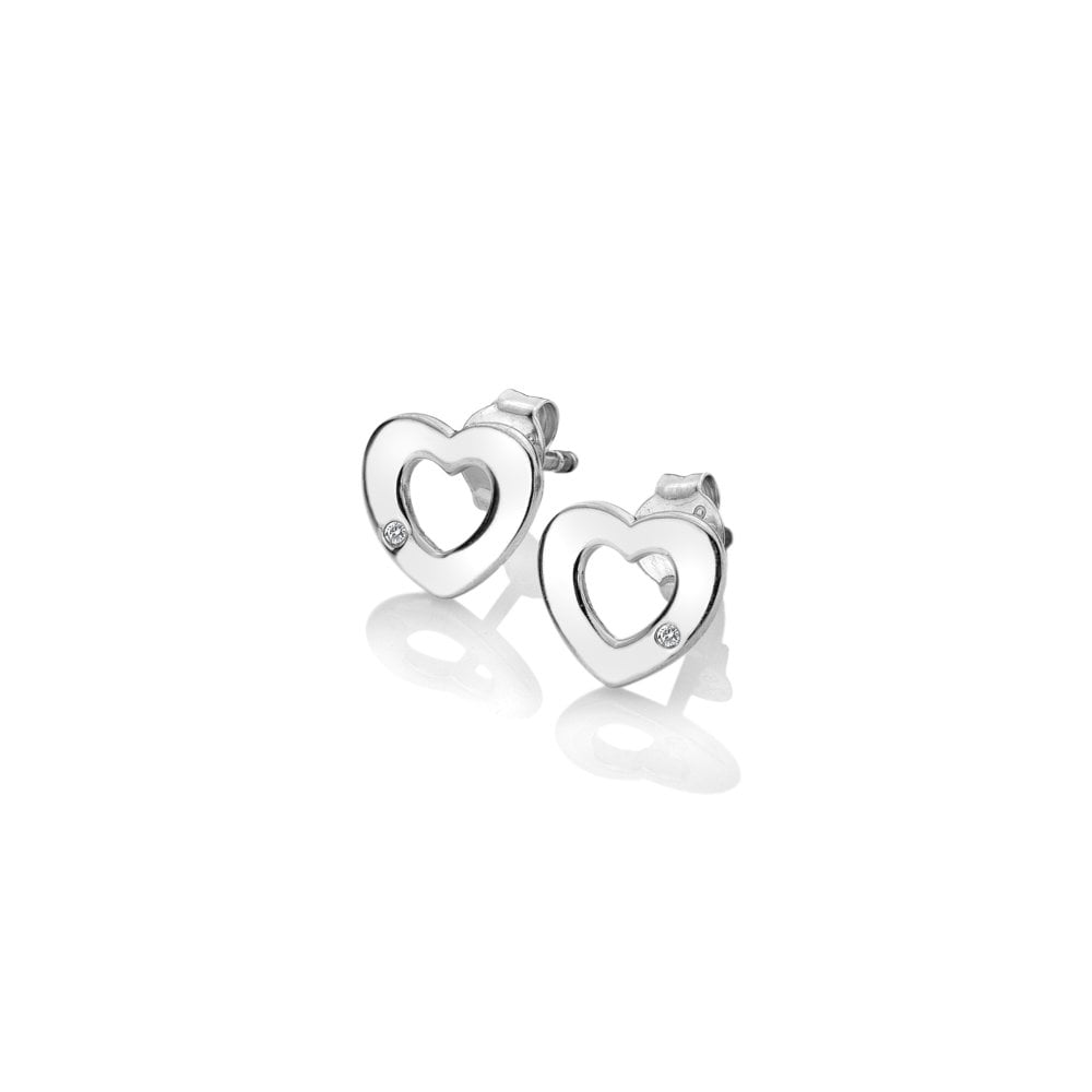 Hot Diamonds Silver Amulets Heart Earrings - MococoHot DiamondsDE6165055069041186Earrings