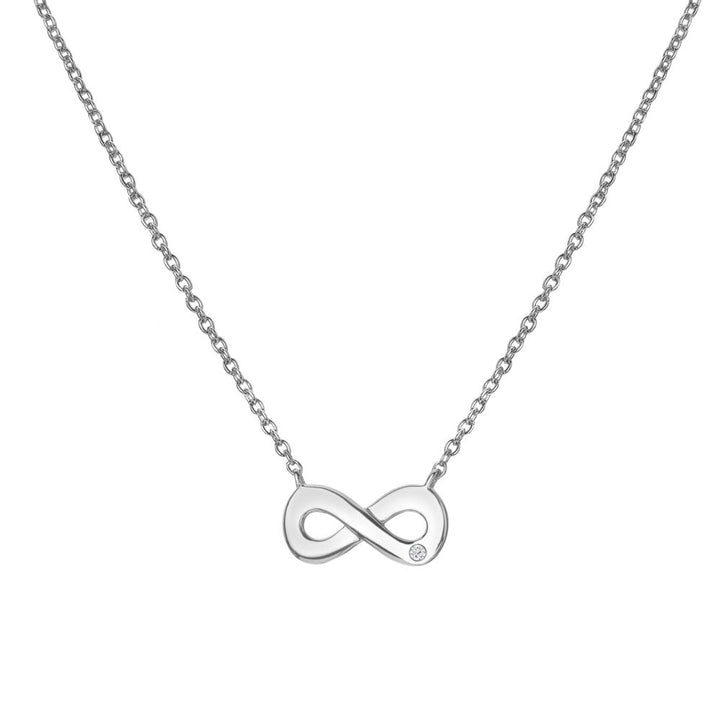 Hot Diamonds Silver Amulets Infinity Necklace - MococoHot DiamondsDP893Necklaces