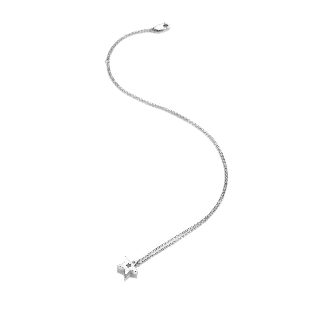 Hot Diamonds Silver Amulets Star Pendant Necklace - MococoHot DiamondsDP7225055069038070Necklaces