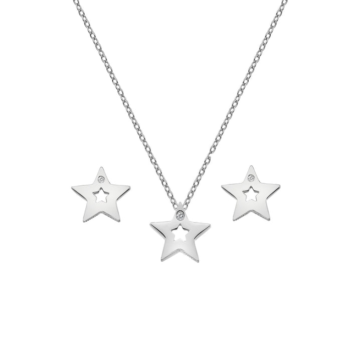 Hot Diamonds Silver Amulets Star Set - MococoHot DiamondsSS132Jewellery Sets