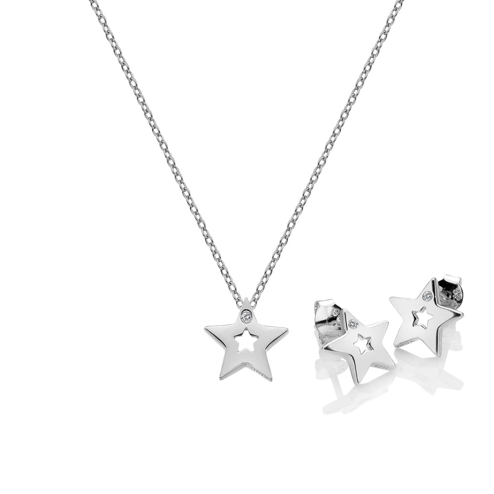 Hot Diamonds Silver Amulets Star Set - MococoHot DiamondsSS132Jewellery Sets