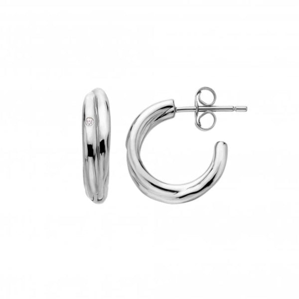 Hot Diamonds Silver Aura Earrings - MococoHot DiamondsDE8225055069056081Earrings