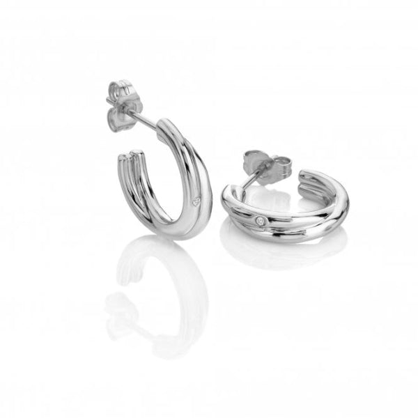 Hot Diamonds Silver Aura Earrings - MococoHot DiamondsDE8225055069056081Earrings