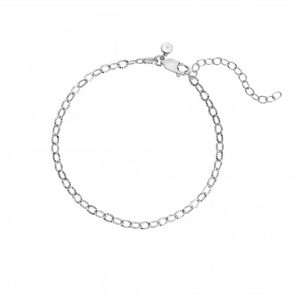 Hot Diamonds Silver Cut Oval Bracelet - MococoHot DiamondsDL7015055069057163Bracelets