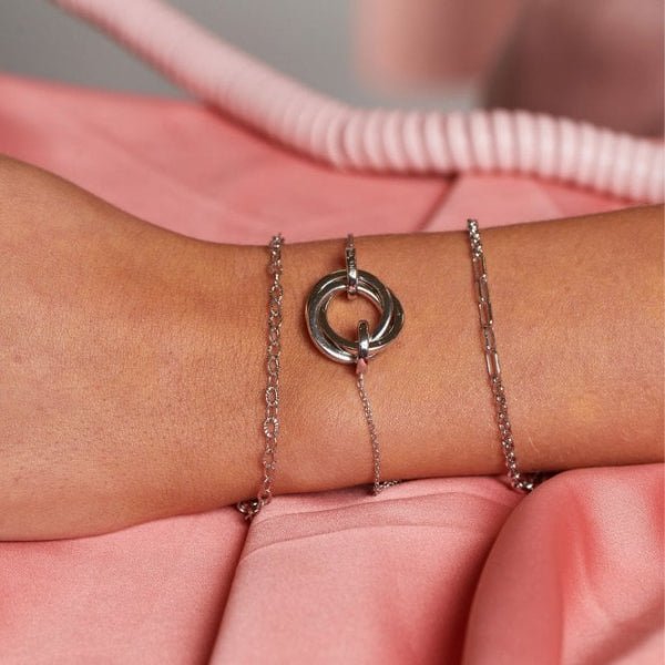 Hot Diamonds Silver Cut Oval Bracelet - MococoHot DiamondsDL7015055069057163Bracelets