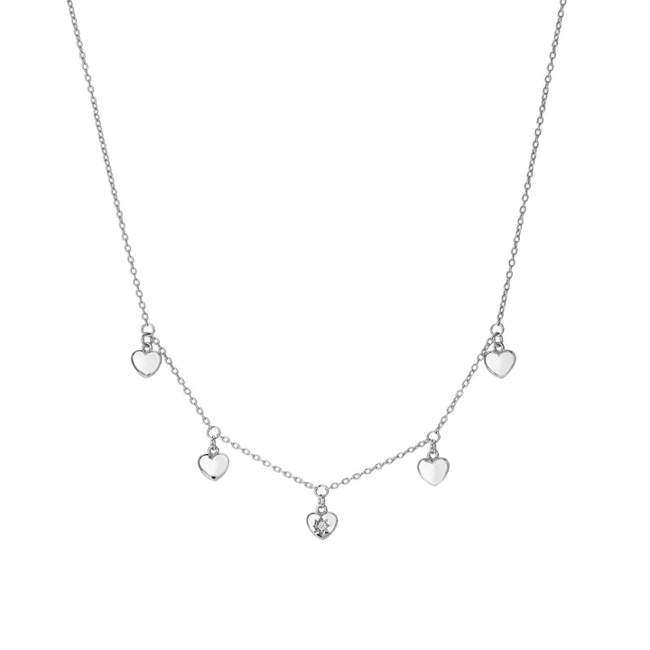 Hot Diamonds Silver Dangle Heart Necklace - MococoHot DiamondsDN162Necklaces