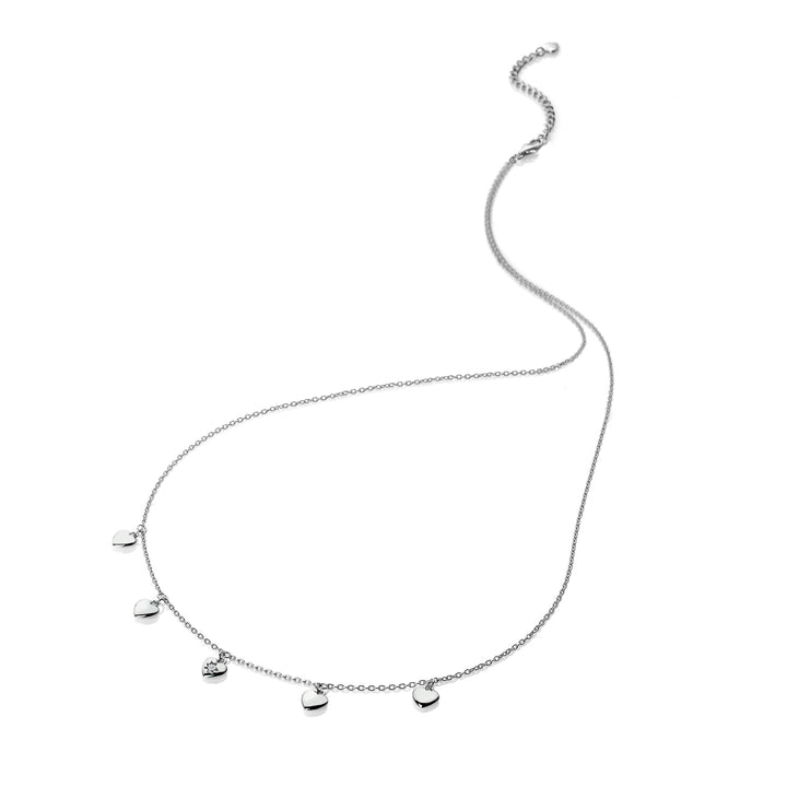 Hot Diamonds Silver Dangle Heart Necklace - MococoHot DiamondsDN162Necklaces