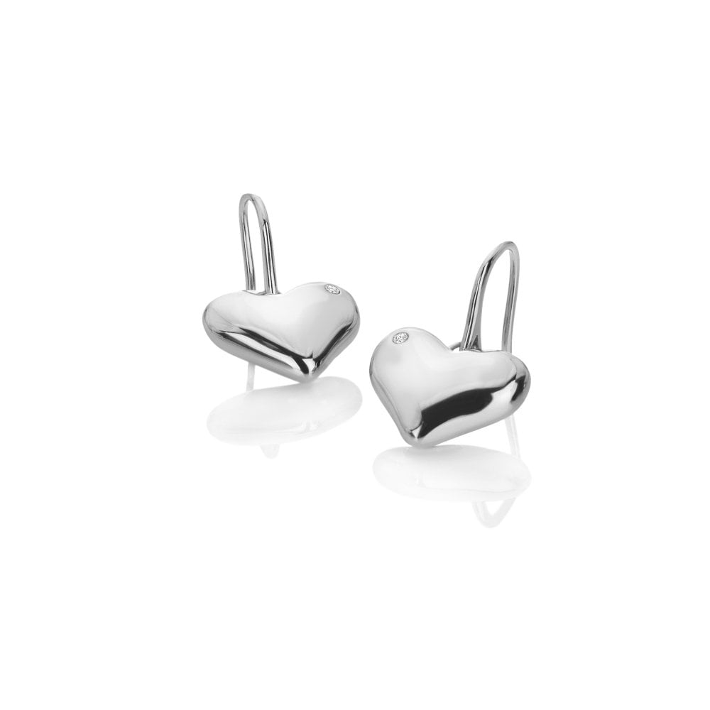 Hot Diamonds Silver Desire Heart Earrings - MococoHot DiamondsDE780Earrings