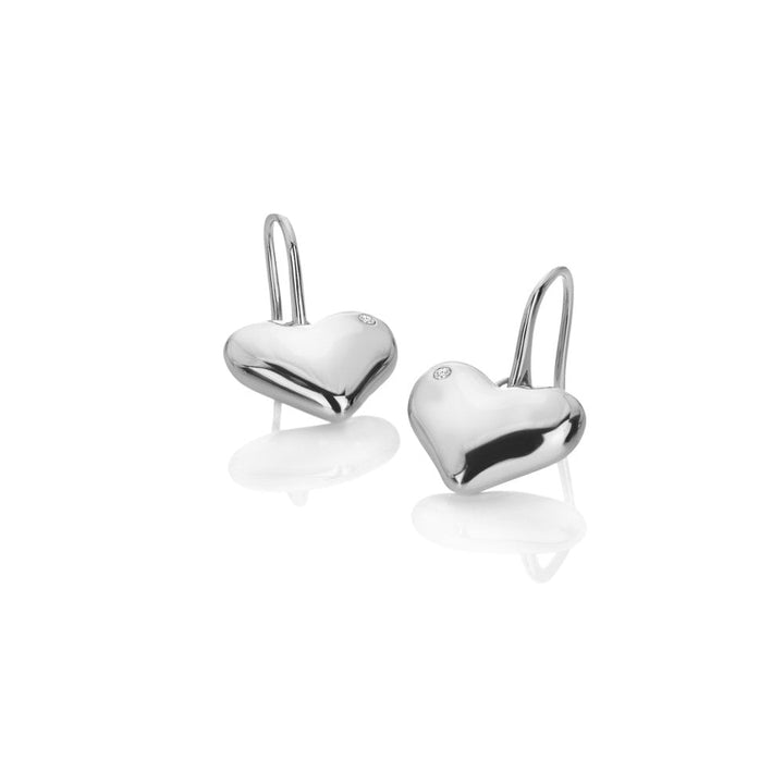 Hot Diamonds Silver Desire Heart Earrings - MococoHot DiamondsDE780Earrings