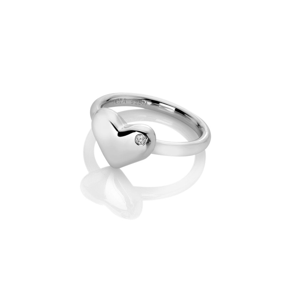 Hot Diamonds Silver Desire Heart Ring - MococoHot DiamondsDR274/KRings