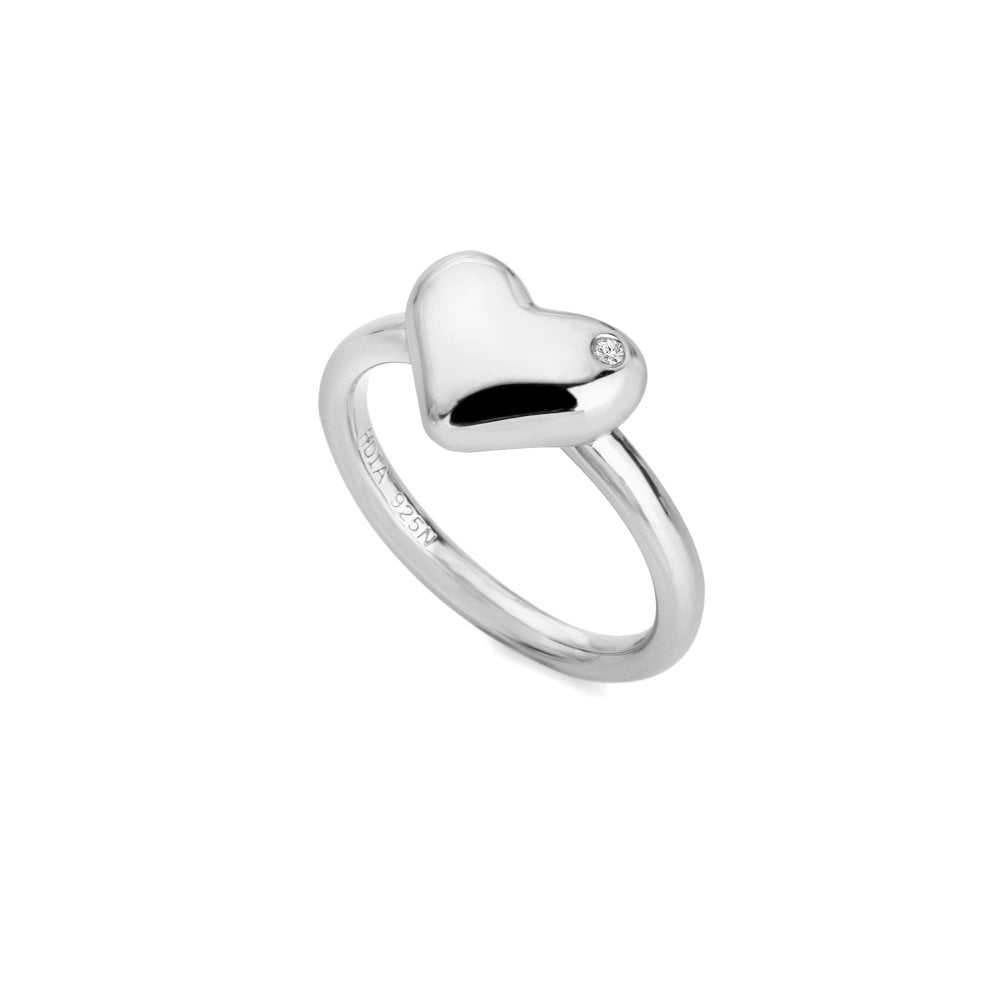 Hot Diamonds Silver Desire Heart Ring - MococoHot DiamondsDR274/KRings