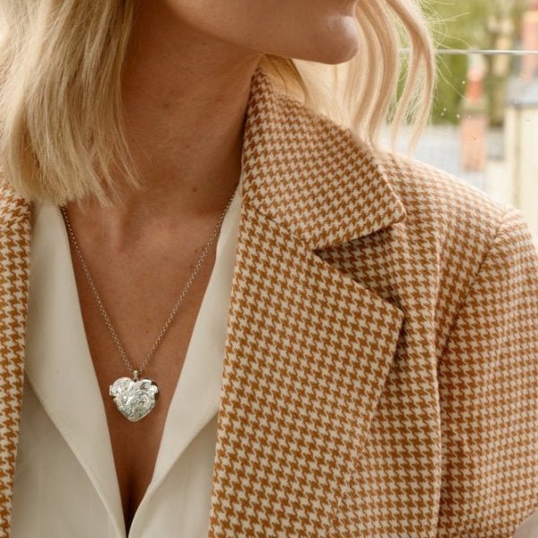 Hot Diamonds Silver Engraved Heart Locket - MococoHot DiamondsDP7725055069042879Necklaces