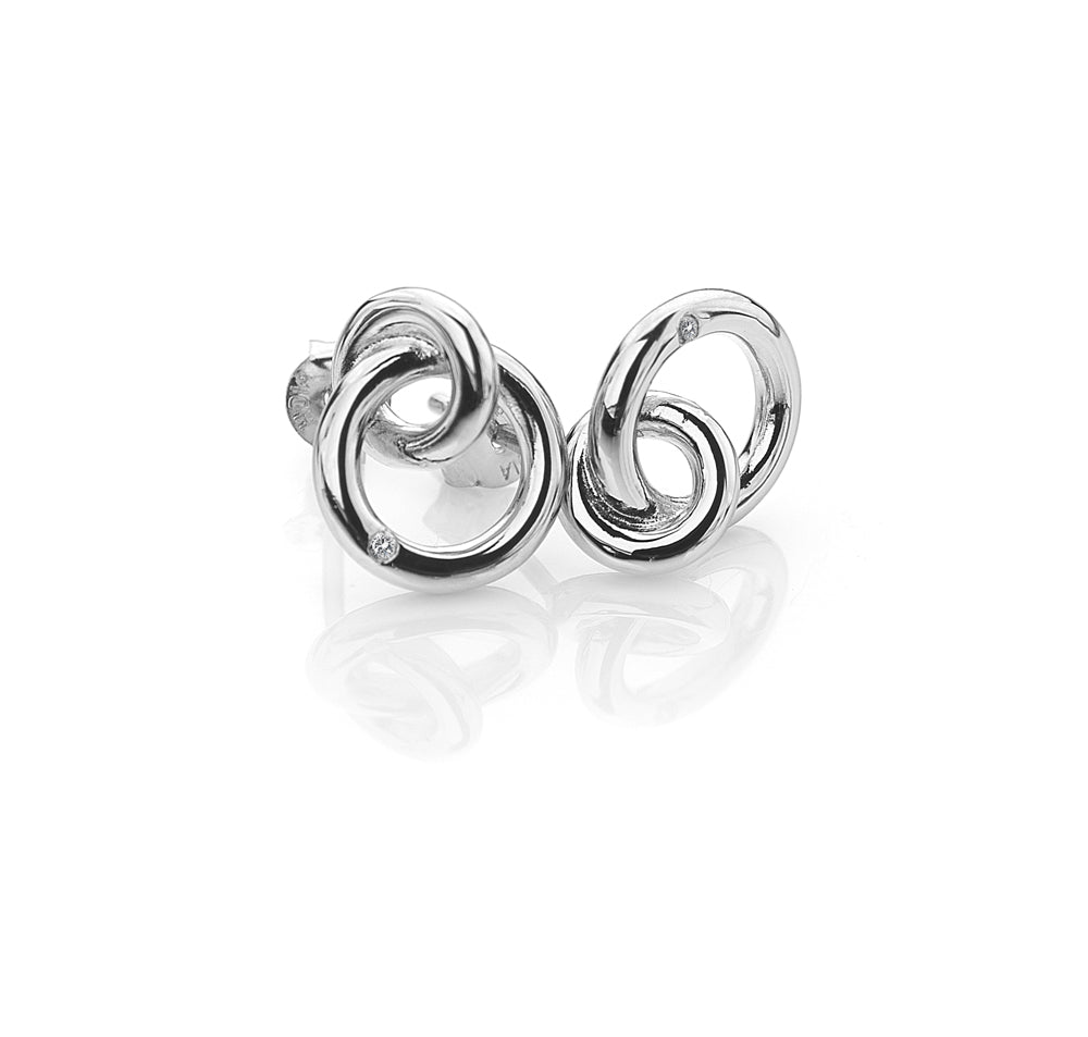 Hot Diamonds Silver Eternal Earrings - MococoHot DiamondsDE308Earrings