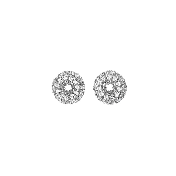 Hot Diamonds Silver Forever White Topaz Earrings