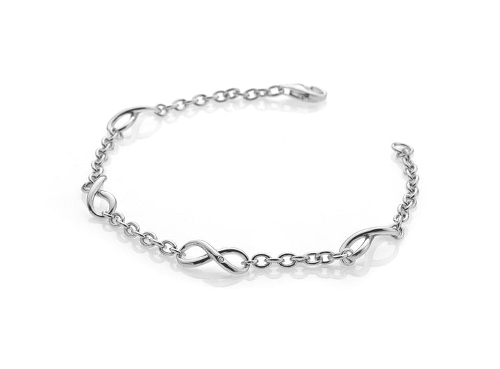Hot Diamonds Silver Fresh Infinity Bracelet - MococoHot DiamondsDL2935055069012551Bracelets