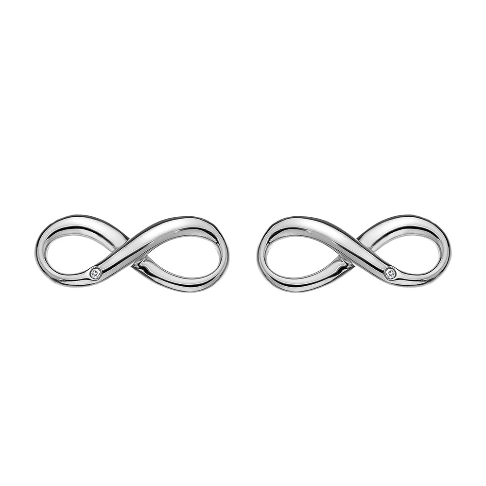 Hot Diamonds Silver Fresh Infinity Earrings - MococoHot DiamondsDE390Earrings