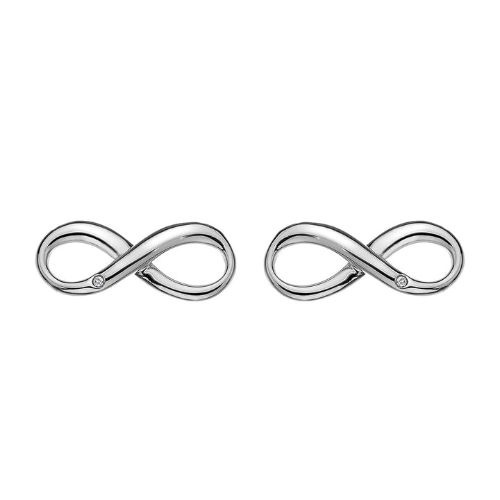 Hot Diamonds Silver Fresh Infinity Earrings - MococoHot DiamondsDE390Earrings