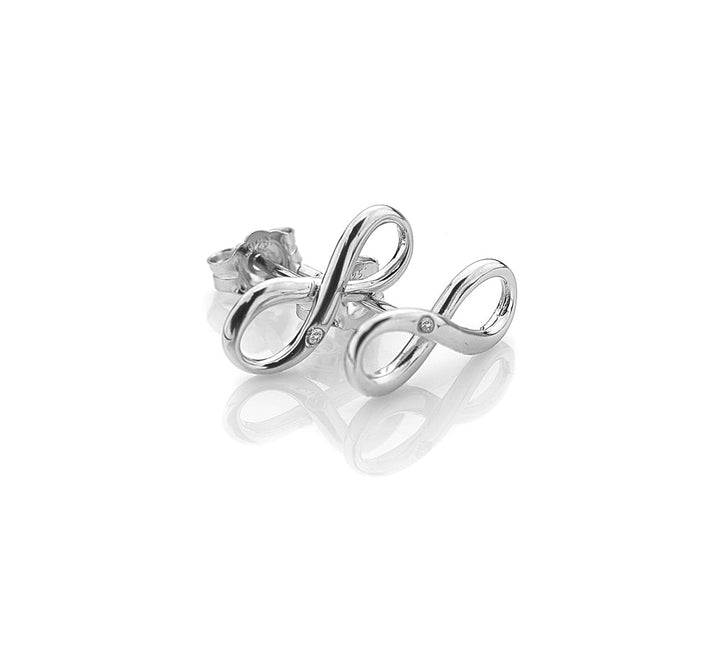 Hot Diamonds Silver Fresh Infinity Earrings - MococoHot DiamondsDE390Earrings