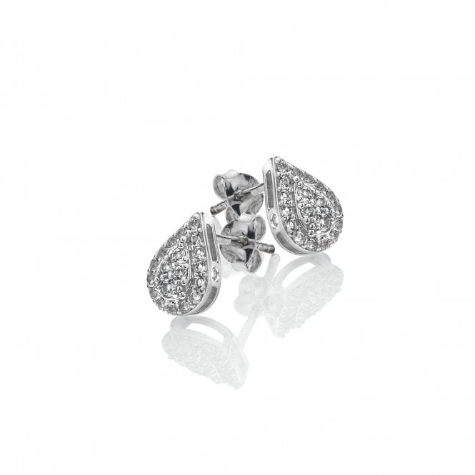 Hot Diamonds Silver Glimmer Teardrop Stud Earrings - MococoHot DiamondsDE736Earrings