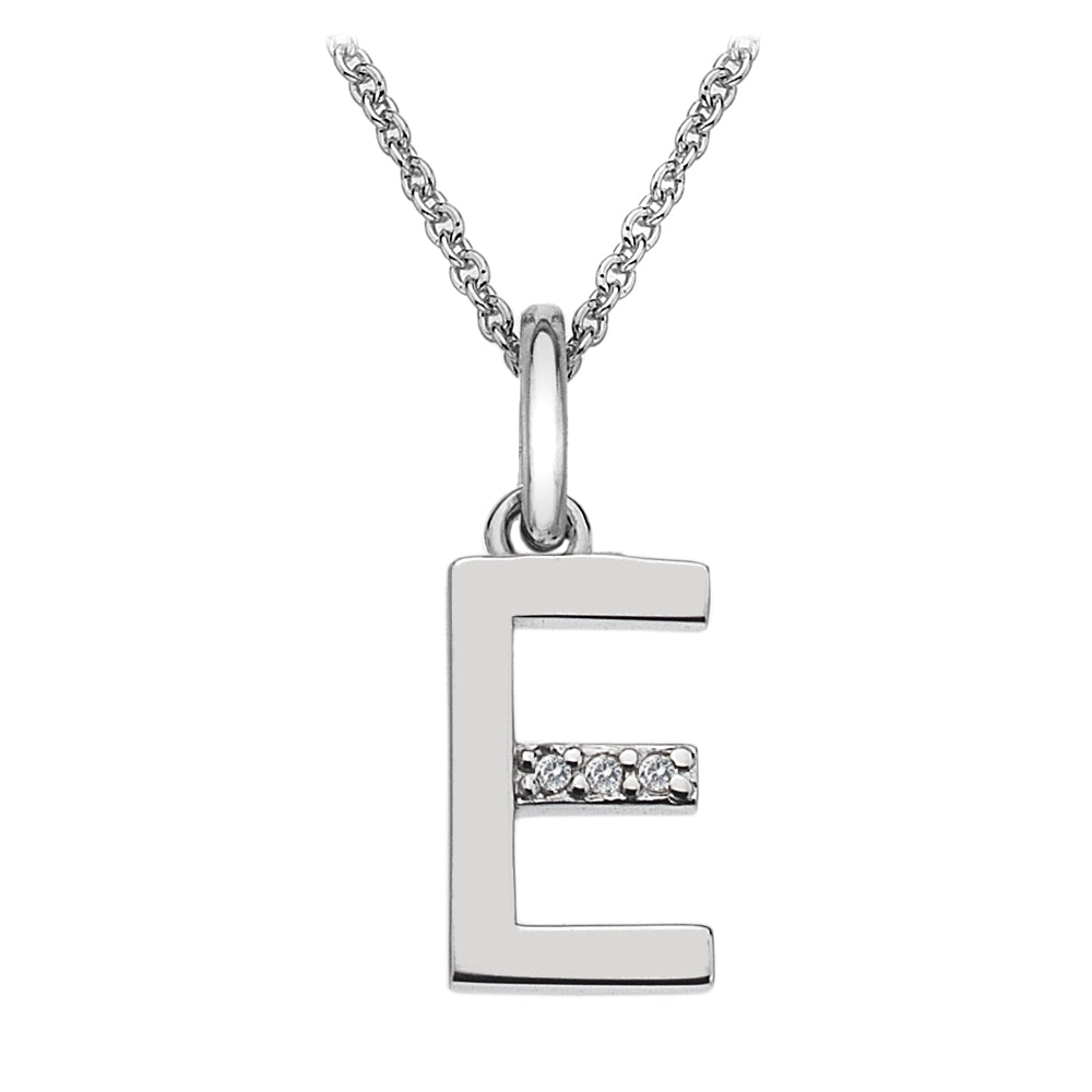 Hot Diamonds Silver Initials A - Z Necklaces - MococoHot DiamondsDP405/WEBNecklaces