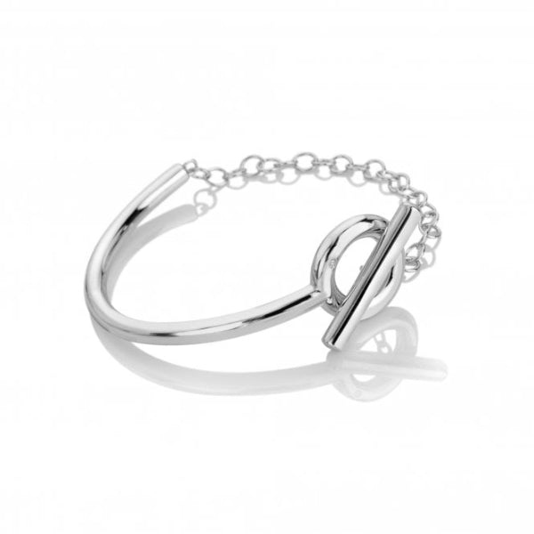 Hot Diamonds Silver Linked Half Bangle Bracelet - MococoHot DiamondsDC2215055069057859Bracelets